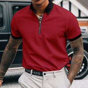 Men Polo Business And Casual Polo Shirt Men Solid Polo Shirts Brand Short-Sleeved Shirt  Man Clothing S-3XL | TageUnlimited
