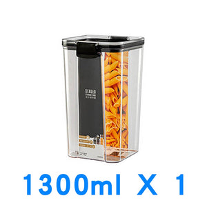 Food Storage Kitchen Containers Plastic Box Jars for Bulk Cereals Kitchen Organizers for Pantry Organizer Jars With Lid Home Set | TageUnlimited