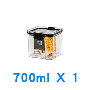 Food Storage Kitchen Containers Plastic Box Jars for Bulk Cereals Kitchen Organizers for Pantry Organizer Jars With Lid Home Set | TageUnlimited