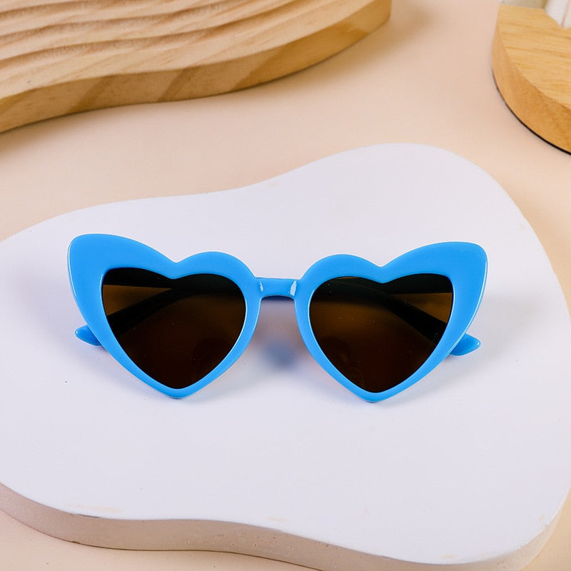 Summer Boy Girl Triangle Cat Eye Sunglasses UV400 Protection Kids Ultraviolet-proof Baby Accessories Personality Trendy 2-8Years | TageUnlimited