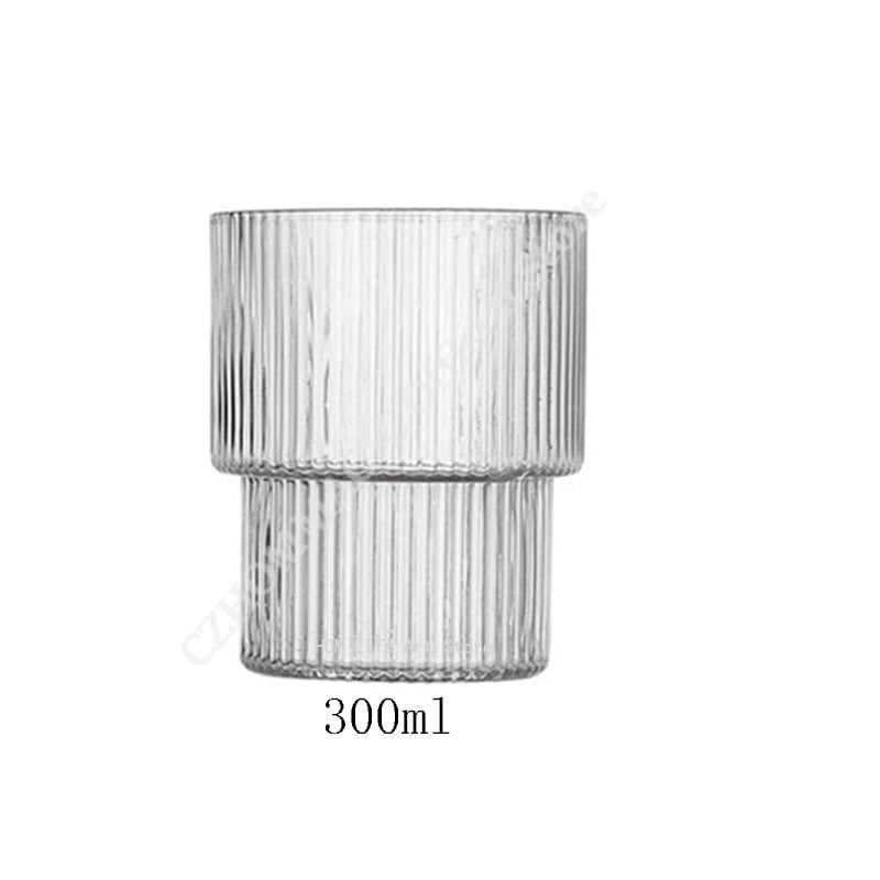 6/4/2/1Pcs American Coffee Mug Heat-Resistant Glass Cups Transparent Tea Mug Water Cup for Drinking Milk Beertea Juice Tumblers | 0 | TageUnlimited