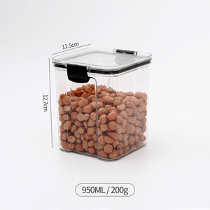 Airtight Food Storage Containers Bulk Cereals Organizers Stackable Dry Food Boxes Pantry Organizers Jars Kitchen Storage | TageUnlimited