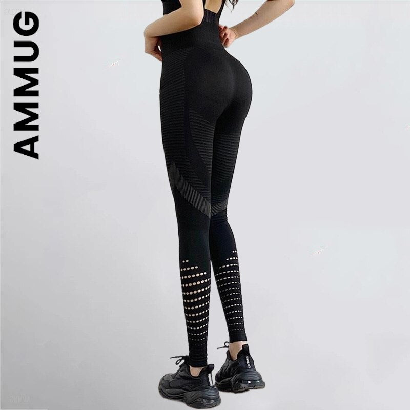 Women Seamless New Tights High Waist Women Leggings Large Size Sporty Yoga Leggings Gym Scrunch Yoga Pants Women Female | TageUnlimited