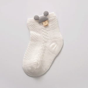 Thin Baby Socks Summer Breathable Mesh Socks Newborn Toddler Cartoon Boys Socks Princess Girls Clothing Accessories  0-2Y | TageUnlimited