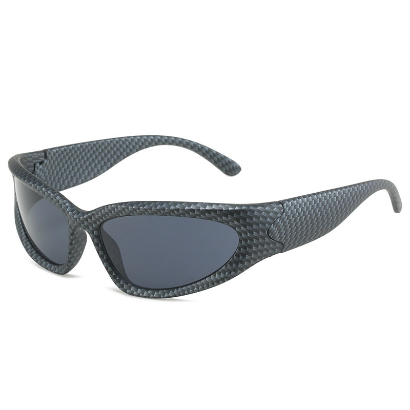 Popular Women Sunglasses  Punk Sunglasses Unique Sports Sun Glasses Men UV400 Goggle Shades Mirror Colorful Y2k Eyewear | TageUnlimited