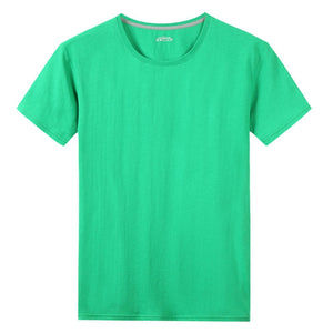 Wholesale Drop-Ship T Shirts Men Women 100% Cotton Short Sleeve Solid Male Female Tshirts Tees O-Neck Plus Size 4XL Tee shirt | TageUnlimited