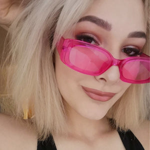 Small Rectangle Sunglasses Women Oval Vintage Brand Designer Square Sun Glasses For Women Shades Female Eyewear Anti-glare UV400 | TageUnlimited