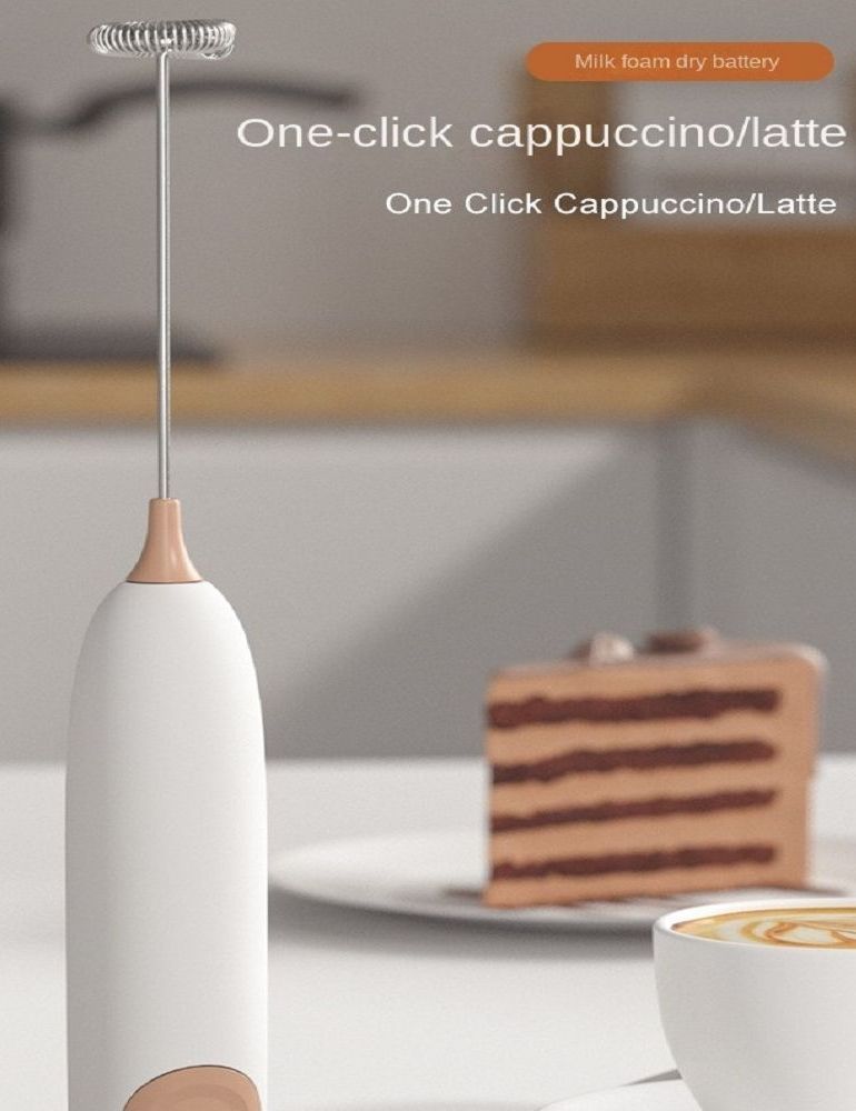 Electric Milk Frother Kitchen Drink Foamer Whisk Mixer Stirrer Coffee Cappuccino Creamer Whisk Frothy Blend Whisker Egg Beater | TageUnlimited