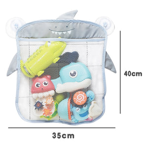 Baby Bath Toys Cute Duck Frog Mesh Net Toy Storage Bag Strong Suction Cups Bath Game Bag Bathroom Organizer Water Toys for Kids | TageUnlimited