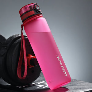 New 500/800/1000ml Sports Water Bottle BPA Free Portable Leak-proof Shaker bottle Plastic Drinkware Tour Gym Free Shipping items | 0 | TageUnlimited