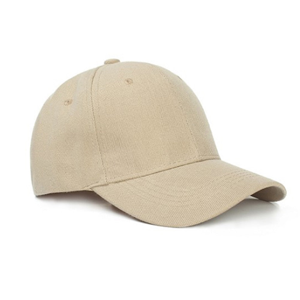 Unisex Hat Plain Curved Sun Visor Hat Outdoor Dustproof Baseball Cap Solid Color Fashion Adjustable Leisure Caps Men Women | TageUnlimited