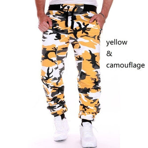 Sweatpants Men Camouflage Elasticity Military Cargo Pants Drawstring Multi Pockets Bottoms Casual Jogger Trousers | 0 | TageUnlimited
