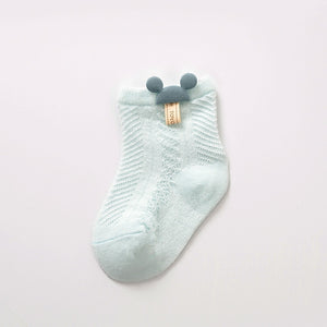 Thin Baby Socks Summer Breathable Mesh Socks Newborn Toddler Cartoon Boys Socks Princess Girls Clothing Accessories  0-2Y | TageUnlimited