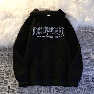 Women's Hooded Sweater Autumn  Hoodies Oversized Winter Small Loose Thin Section Pullover Tops Harajuku Hoodies Print | TageUnlimited