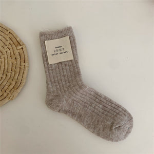 Women&#39;s Socks Warm Wool Winter Thick Snow Casual Cashmere Business Socks Harajuku Designer Socks | TageUnlimited