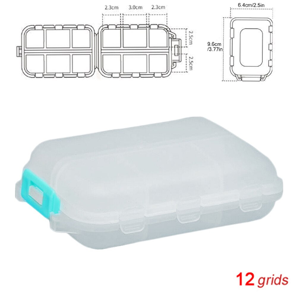 Tcare Travel Pill Organizer Moisture Proof Pills Box for Pocket Purse Daily Pill Case Portable Medicine Vitamin Holder Container | TageUnlimited