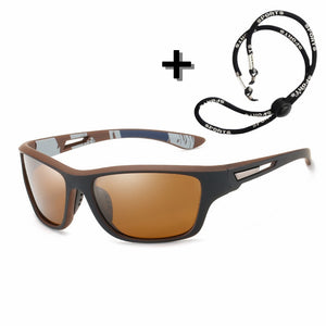 Vintage Mens Polarized Sunglasses Men Outdoor Sports Windproof Sand Classic Driving Fishing Sun Glasses UV400 Protection | TageUnlimited