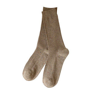 Women's Long Socks High Quality Autumn Winter Warm Thick Middle Tube Candy Color Korean Style Trend Elegant Pile Socks For Women | TageUnlimited