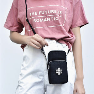 Small Shoulder Bag Nylon Women Mobile Phone Bag Mini Female Messenger Purse Lady Wallet CrossBody Bag Women Handbag | TageUnlimited