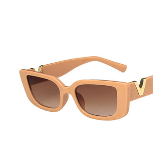 Retro Rectangle Sunglasses Women Brand Designer Vintage Small Frame Sun Glasses Ladies Classic Black Square Oculos De Sol | TageUnlimited