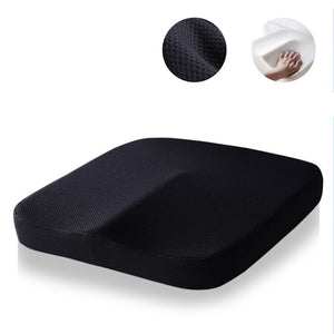 Non-Slip Orthopedic Memory Foam Coccyx Cushion for Tailbone Sciatica Back Pain Relief Cushion Comfort Office Chair Car Seat | TageUnlimited
