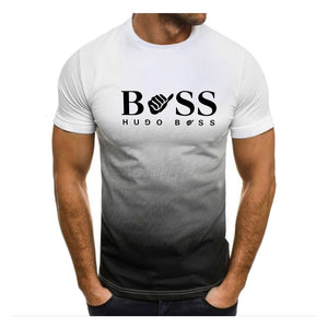 Men's T-shirt short sleeve solid men's loose t-shirt men's top brand new brand men's 3D T-shirt short sleeve | TageUnlimited