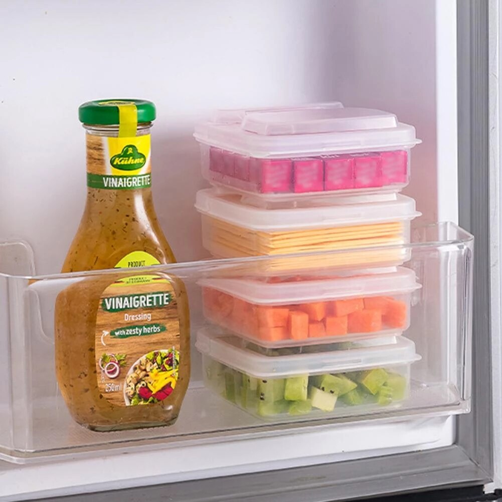 1PCS Butter Cheese Storage Box Portable Refrigerator Fruit Vegetable Fresh-keeping Organizer Box Transparent Cheese Container | TageUnlimited