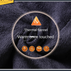 Winter Thermal Warm Flannel Stretch Jeans Mens Quality Famous Brand Fleece Pants Men Straight Flocking Trousers Jean Male | TageUnlimited