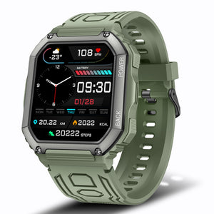 Smart Watch Men Big Battery Music Play Fitness Tracker Bluetooth Dial Call Sport Smartwatch Men for IOS Android | TageUnlimited