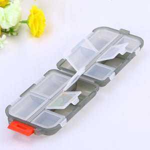 Tcare Travel Pill Organizer Moisture Proof Pills Box for Pocket Purse Daily Pill Case Portable Medicine Vitamin Holder Container | TageUnlimited