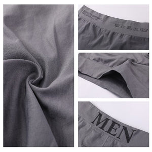 3Pcs/Lot Men Panties Underwear Boxers Breathable Man Boxer Solid Underpants Comfortable Male Brand Shorts Black Blue Underwear | TageUnlimited