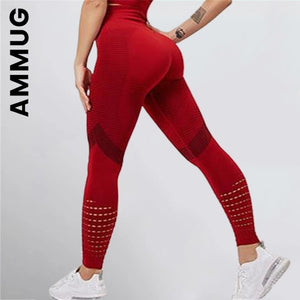 Women Seamless New Tights High Waist Women Leggings Large Size Sporty Yoga Leggings Gym Scrunch Yoga Pants Women Female | TageUnlimited