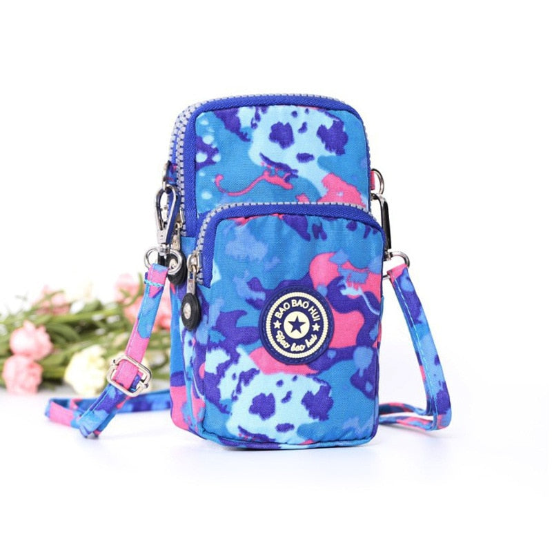 Small Shoulder Bag Nylon Women Mobile Phone Bag Mini Female Messenger Purse Lady Wallet CrossBody Bag Women Handbag | TageUnlimited