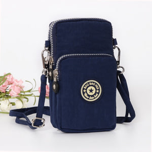 Small Shoulder Bag Nylon Women Mobile Phone Bag Mini Female Messenger Purse Lady Wallet CrossBody Bag Women Handbag | TageUnlimited