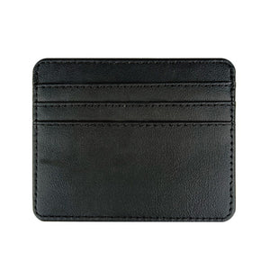 Business Card Holder Wallet Women/men Gray Bank/ID/Credit Card Holder 20 Bits Card Wallet PU Leather Protects Case Coin Purse | TageUnlimited