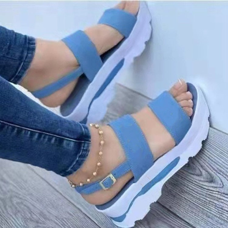 Women Sandals Lightweight Wedges Shoes For Women Summer Sandals Platform Shoes With Heels Sandalias Mujer Casual Summer Shoes | TageUnlimited