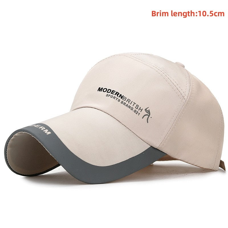 Fashion Men&#39;s Summer Hat Sport Baseball Caps Outdoor Running  Visor Cap Sunscreen Cotton Mesh snapback Caps For Men women | TageUnlimited