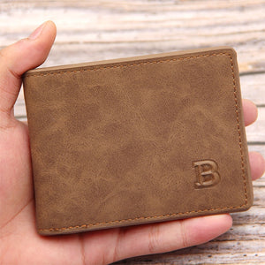 New Fashion PU Leather Wallets for Men with Coin Bag Zipper Small Money Purses Dollar Slim Purse New Design Men&#39;s Wallet | TageUnlimited