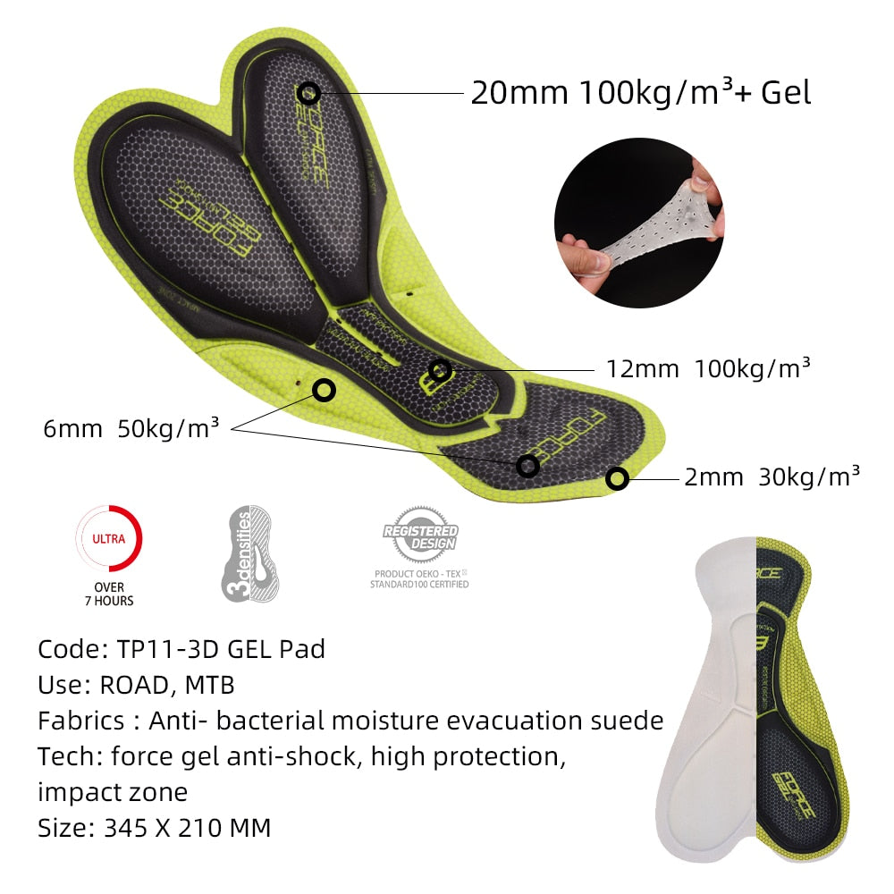 DAREVIE Men Cycling Shorts 3D Gel Pad Cycling Shorts 6 Hours Ride Men&#39;s Cycling Bretelle Pro Ciclismo Shorts MTB Road Cycling | TageUnlimited