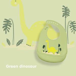Waterproof Baby Bibs Soft Silicone Scarf Cute Cartoon Brint Baby Items Boys And Girls Adjustable Bibs Burp Sloths | TageUnlimited