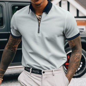 Summer Men&#39;s Polo Business And Casual Polo Shirt Men Solid Polo Shirts Brand Short-Sleeved Shirt  Man Clothing S-3XL | TageUnlimited