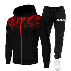 Brand New Fall Men CCM Sets Pants Clothing Sweatsuit Cardigan Fashion Hoodies Clothes Trousers Sportswear Sweatpants Tracksuits | TageUnlimited