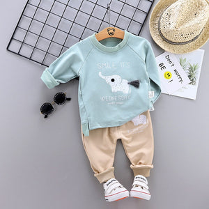 Baby Boys/Girls Clothes Children Letter Hoodies Jacket Pants 2Pcs/sets Toddler Fashion Costume Kids Tracksuits | TageUnlimited
