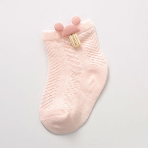 Thin Baby Socks Summer Breathable Mesh Socks Newborn Toddler Cartoon Boys Socks Princess Girls Clothing Accessories  0-2Y | TageUnlimited