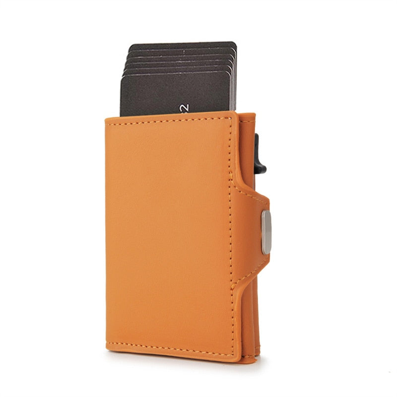 Rfid Carbon Fiber Card Holder Men Wallets Slim Thin Coin Pocket id Bank Credit Cardholder Case Aluminum Minimalist Smart Wallet | 0 | TageUnlimited