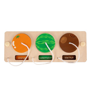 Montessori Busy Board DIY Accessories Early Learning Toy Matching Puzzle Kindergarten Education Hourgla Shoe Maze brain game Toy | TageUnlimited