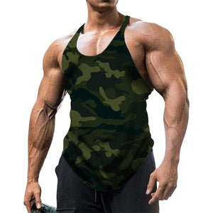 Camouflage Summer Fitness Tank Top Men Bodybuilding New Gyms Clothing Fitness Men Shirt Slim Fit Vests Mesh Singlets Muscle Tops | TageUnlimited