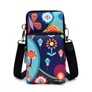 Small Shoulder Bag Nylon Women Mobile Phone Bag Mini Female Messenger Purse Lady Wallet CrossBody Bag Women Handbag | TageUnlimited