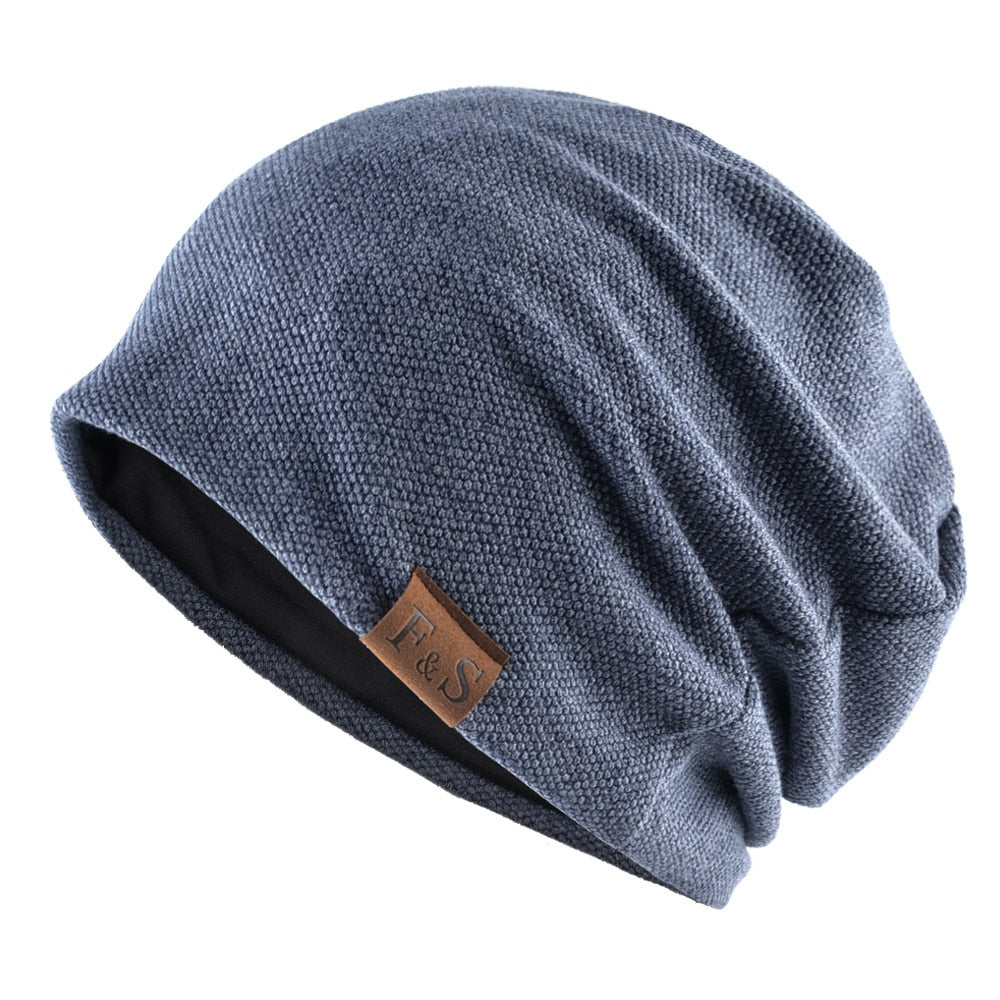 Men Women  Winter Warm Beanies Skullies Knitted Solid Casual Brand Soft Knitting Hat Outdoor Plus Velvet | TageUnlimited