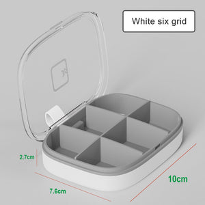 Tcare Travel Pill Organizer Moisture Proof Pills Box for Pocket Purse Daily Pill Case Portable Medicine Vitamin Holder Container | TageUnlimited